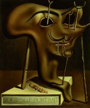 Salvador Dalì in mostra a Roma: Salvador Dalì - Autoritratto molle con pancetta fritta
