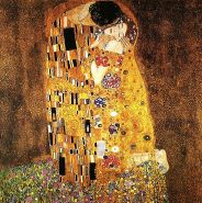 Gustav Klimt - Il bacio (Belvedere, Vienna)