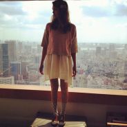 Jessica Alba a Tokyo fotografa su twitter e instagram il fascino made in Japan